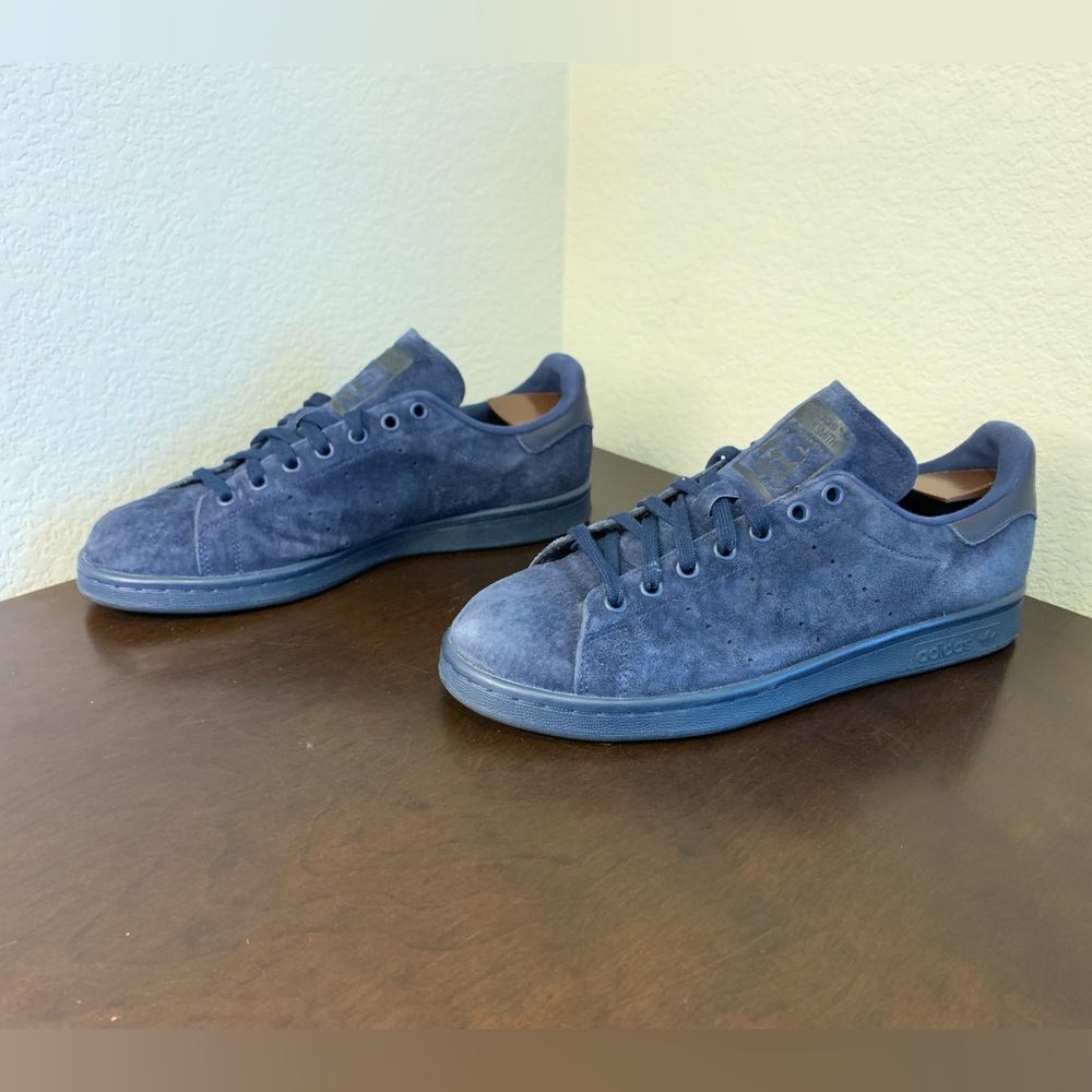 Adidas Stan Smith Navy Suede S75107 Sneaker Men’s Size 9